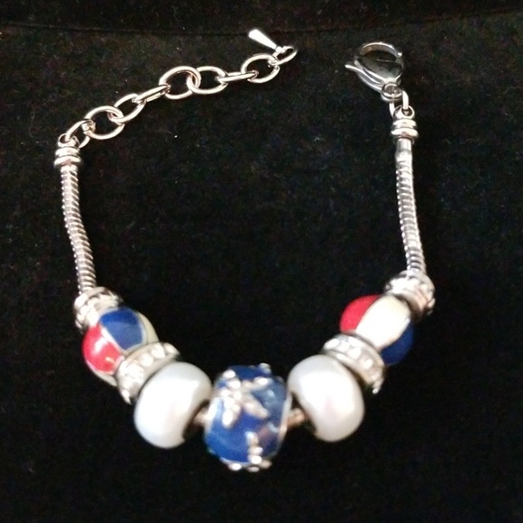 HANDMADE 4th of July Beach Bracelet !! - Picture 6 of 8